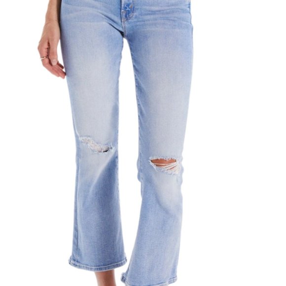 Mother Jeans Size 27 - Outsider Ankle Chew Jean in Poisoned  display picture 1